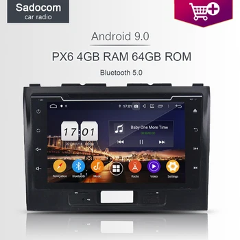 

720P 8" PX6 1 din Android 9.0 8 Core 64G+4GB RAM Car DVD Player GPS autoradio Bluetooth 5.0 For SUZUKI Wagon R 2016 2017 2018