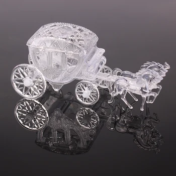 

Clear Box Royal Carriage Cinderella Carriage Wedding Favors and Gifts Package Candy Box Small Box For Baby Shower Birthday Party