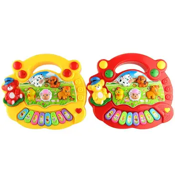 

Baby Farm Animal Piano Children Electronic Organ Puzzle Educational Toy Baby Kids Animal Piano Developmental Educational Toys