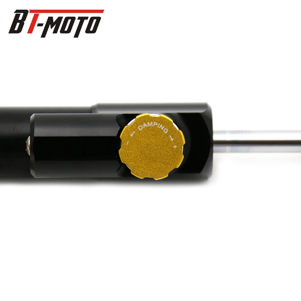 CNC алюминиевый MT03 логотип мотоциклетный демпфер руля стабилизировать безопасность управления для YAMAHA MT03 MT 03 MT-03 2005-2006
