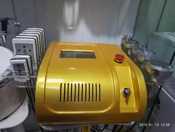 

Cavi lipo 7 handles cellulite laser cavitation rf vacuum body massge body shaper slimming machine