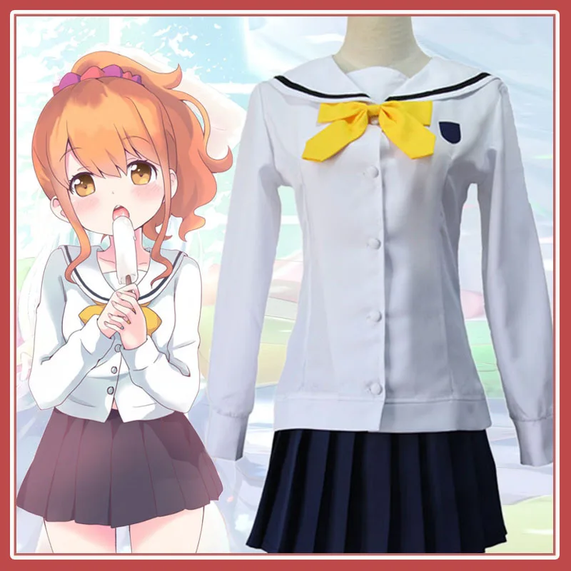

Eromanga Sensei Megumi Jinno School Uniform Cosplay Costume For Halloween Carnival Mask Party Cosplay Props