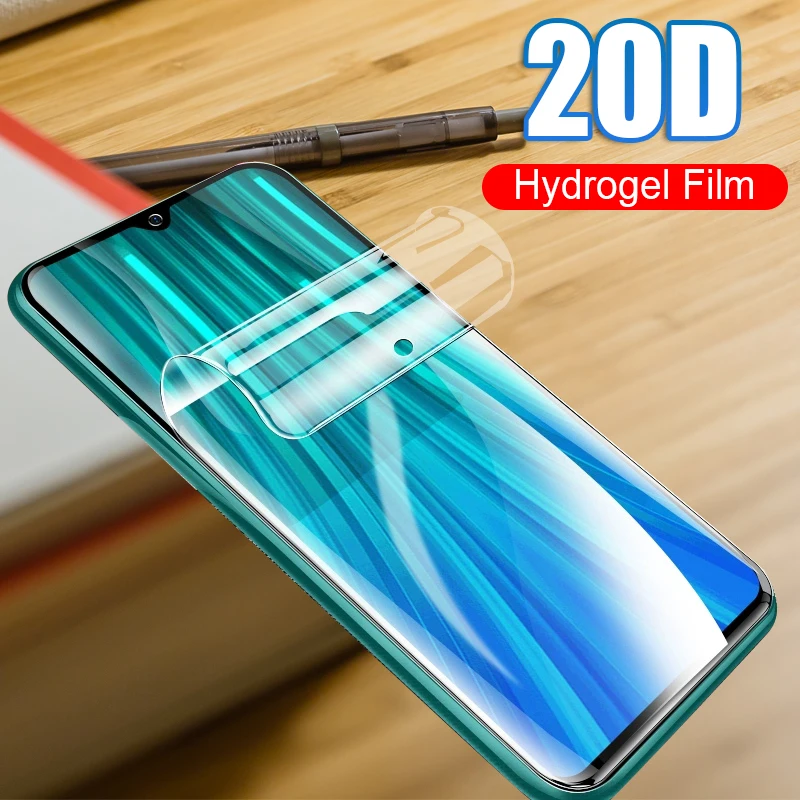 

20D Hydrogel Protective Film On The For Xiaomi Redmi Note 8 Pro 5 6 7 Screen Protector Film For Redmi 6 7A 5A 5 Plus Not Glass