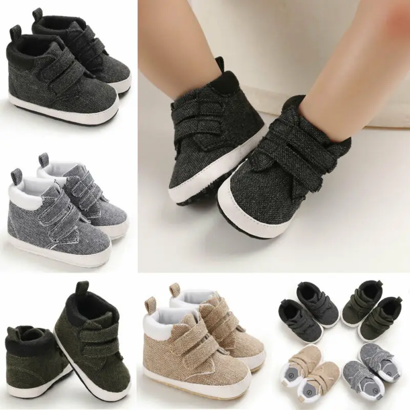 

Infant Toddler Sneakers Baby Boys Girls Soft Sole Crib Shoes Newborn to 12Months
