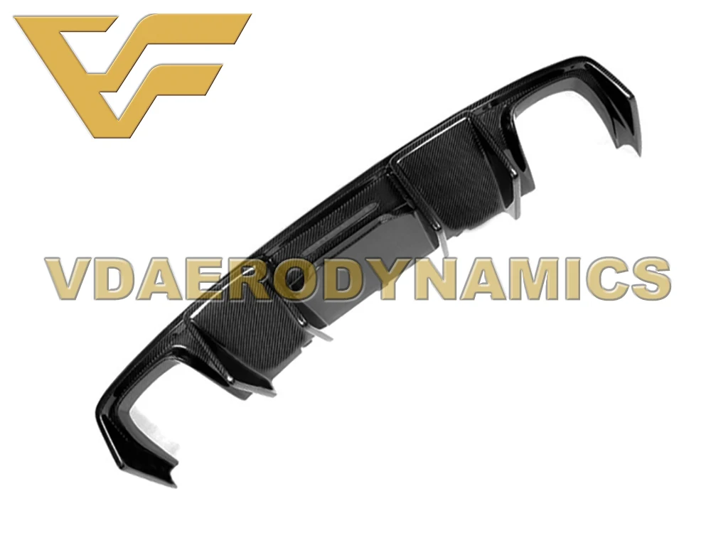 Подходит для 13-16 17-19 Audi B8 B9 A4 S4 VAD-K карбоновый задний диффузор для губ Бампер Комплект-5 стилей на выбор