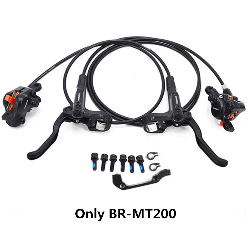 SHIMANO BR-MT200/M355/M315 масляный диск горный велосипед MT200 масляный тормоз Гидравлический тормоз может добавить G3/HS1 160 мм диск