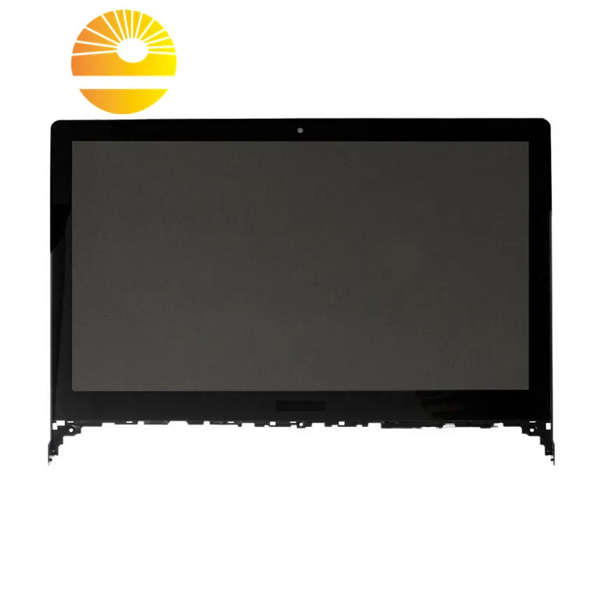 For Lenovo Flex 2-15 20405 80FK Flex 2-15D 20377 80EF New Genuine Touch Glass Digitizer+ LCD Screen Display Assembly+ Frame