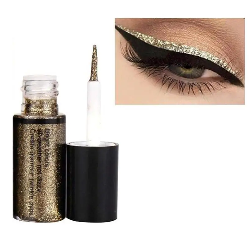 1PC Makeup Silver Color Liquid Glitter Eyeliner Shiny Eye Liners Women Eye Pigment Korean Cosmetic Waterproof Eye Beauty Pen 1PC Makeup Silver Color Liquid Glitter Eyeliner Shiny Eye Liners Women Eye Pigment Korean Cosmetic Waterproof Eye Beauty Pen
