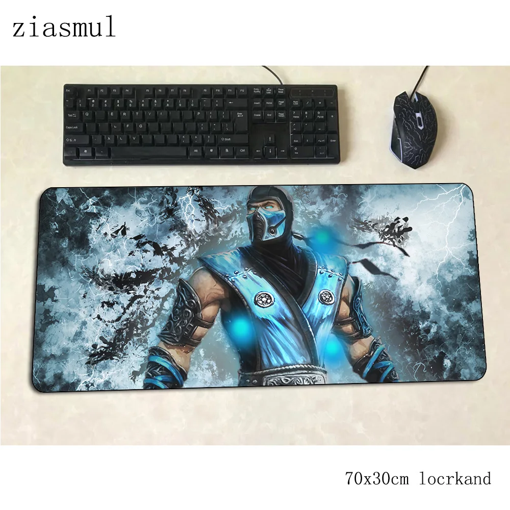 Mortal kombat коврик для мыши, популярный игровой коврик для мыши 70x30 см, pc notbook Настольный коврик, милый коврик для мыши, игры, большие геймерские коврики, геймпад