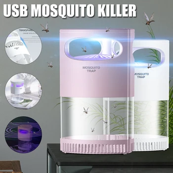 

Electric Mosquito Killer LED Lamp Indoor Purple Light Mute Anti-Radiation Insect Trap Household PAK55
