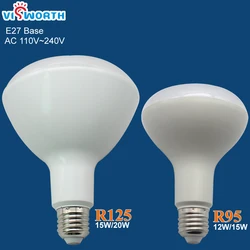 E27 Led Bulb 12W 15W 20W Led Light R95 R125 Warm Cold White Ac 110V 220V 240V Lampada LED Light Bulb for Home