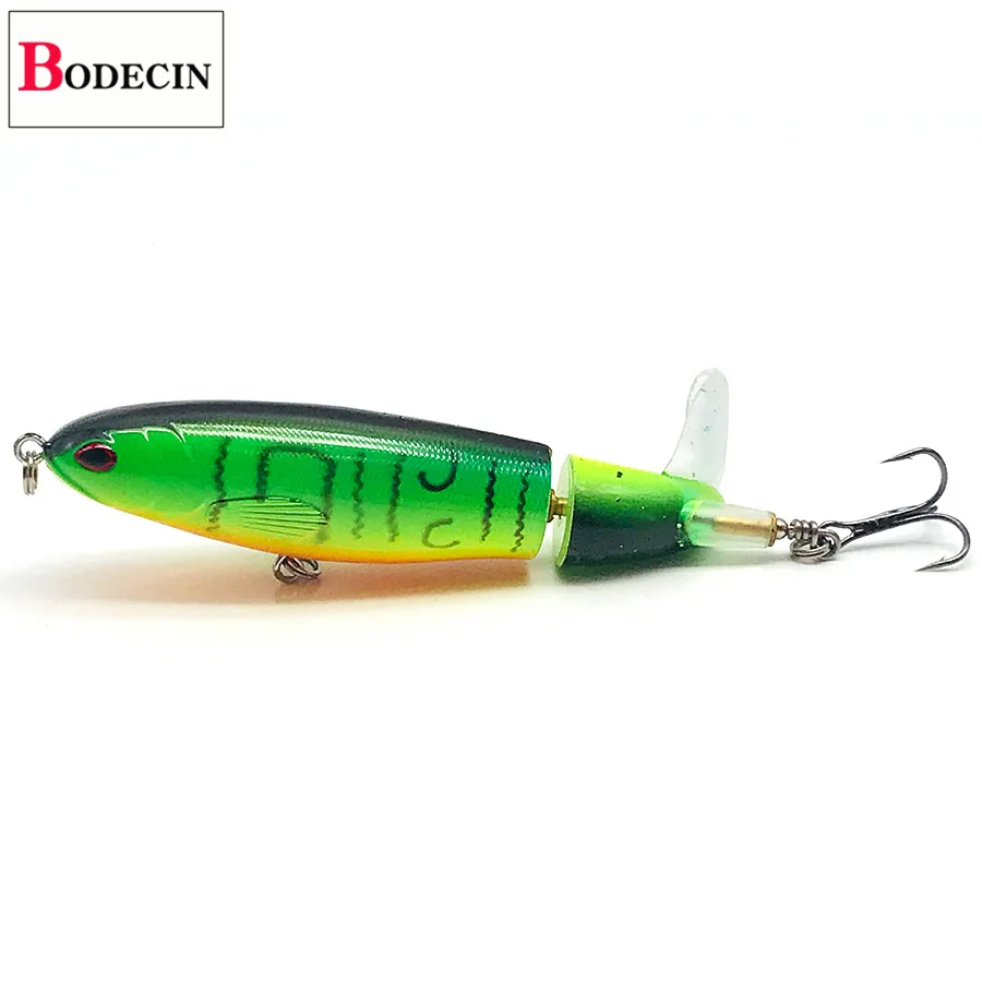 Жесткий Plopper Topwater/бас/Щука/Троллинг приманка мягкий вращающийся хвост искусственная приманка для рыбалки воблер/приманка безделушки