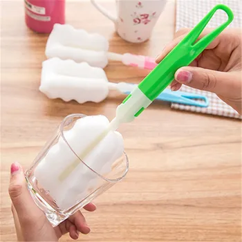 

WOW Long Handle Cup Brush Baby Bottle Brush Cleaner Spout Cup Glass Teapot Washing Cleaning Tool Decontamination Clean Brush