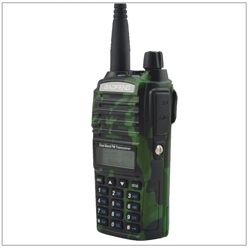 Рация baofeng UV-82 двухдиапазонный VHF/UHF 136-174/400-520MHz двойной PTT 5W ham двухстороннее радио uv82 FM tтрансивер UV 82