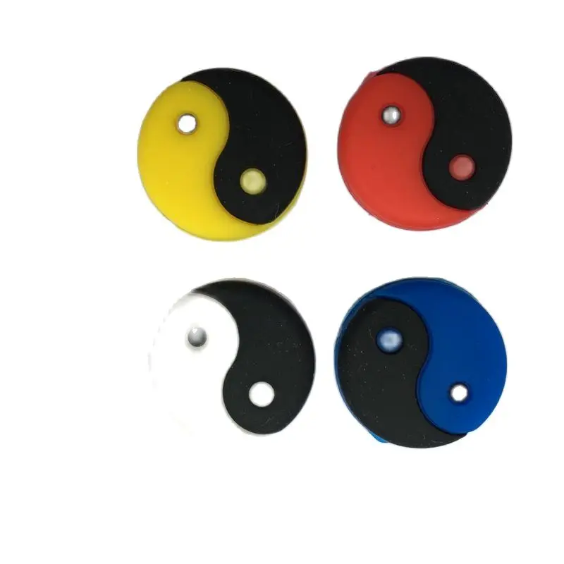(Special offer)10 pcs colors taiji Tennis Damper Shock Absorber to Reduce Tenis Racquet Vibration Dampeners