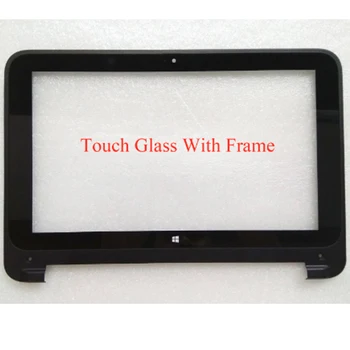 

For HP 11-N010DX Touch Screen Glass for HP x360 Digitizer Glass lens with Bezel Frame Tested Grade A+++
