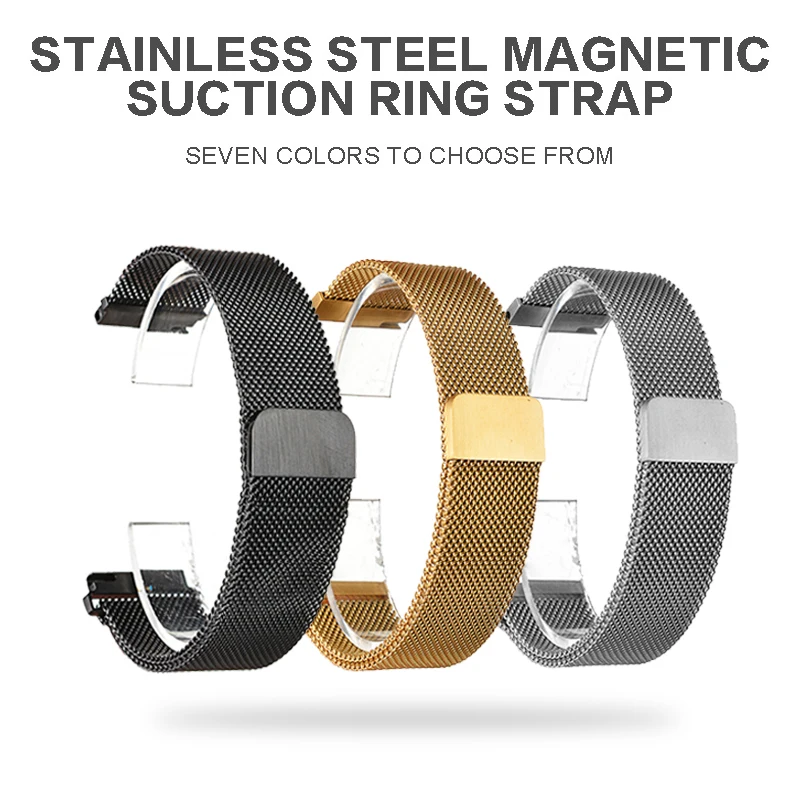 

For Samsung Galaxy Watch Active 2 Milanese Stainless Steel Magnetic Strap Band Replacment for Samsung Galaxy Watch Active 2