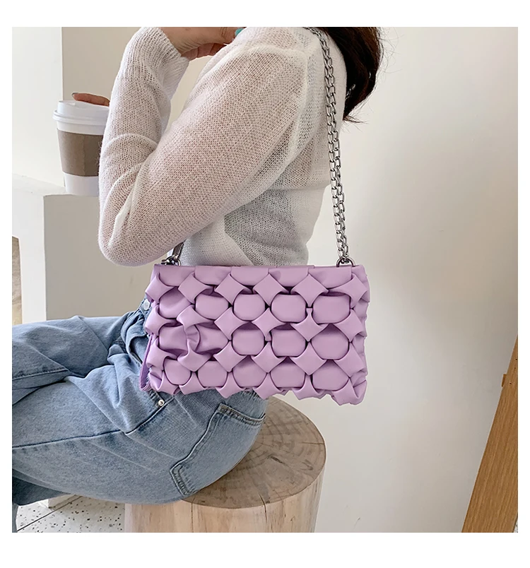 Bolsa Trançada Luxo