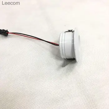 

10 Stück 3 W white LED Mini Einbauleuchte Round verstellbarer balck Spot Deckenlampe 220 V LED-Schrankleuchte