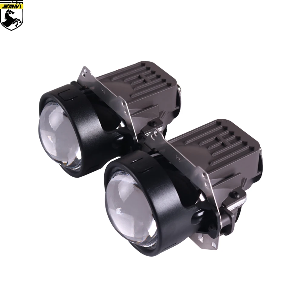 Sanvi 3 дюйм(ов) X1 35 Вт 5500k Bi светодиодный объектив проектора 12V Высокий Низкий Луч авто светодиодный проектор фар RHD для леворульных автомобилей автомобиля объектив проектора