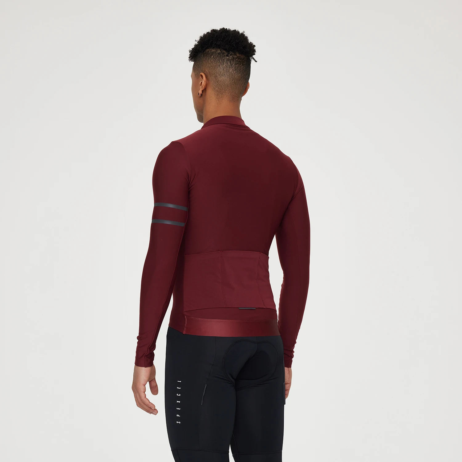 SPEXCEL 2021 NEW Top Quality Unisex Pro Aero Fit Thermal Fleece Winter Cycling Jerseys Long Sleeve Brushing inside Reflective 4
