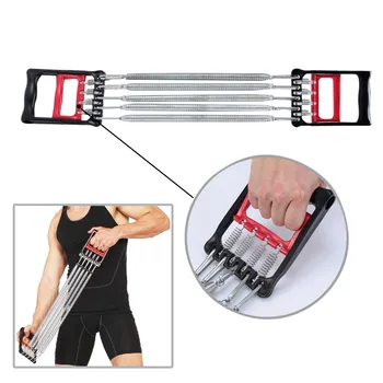 

Spring Chest Developer Expander Men Tension Puller Fitness Stainless Steel Muscles Workout Equipment Resistance Bands#g3