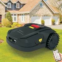 Lawn Mower Robot H750 WIFI APP, 2.6Ah, Working Capacity 800m2,Gyroscope Navigation,Water-proofed Charger,Subarea+Range Function 1