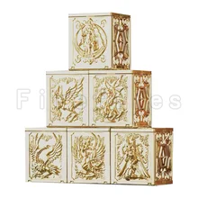 

RH Model Pandora Box (6PCS/SET) Saint Seiya Myth Cloth EX God Athena Pegasus Dragon Shiryu Cygnus Hyoga Andromeda Gold Version