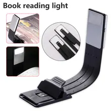 Portable LED Lumière de Livre De Lecture Avec Détachable Agrafe Flexible USB Rechargeable Lampe Pour eBook Cahier Lecteurs LED Livre Lumière