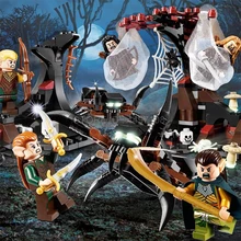 Хоббит бой пяти армий Гэндальф билбо смауг Бейн король Теоден строительные блоки детские игрушки персонаж фильма подарки на день рождения