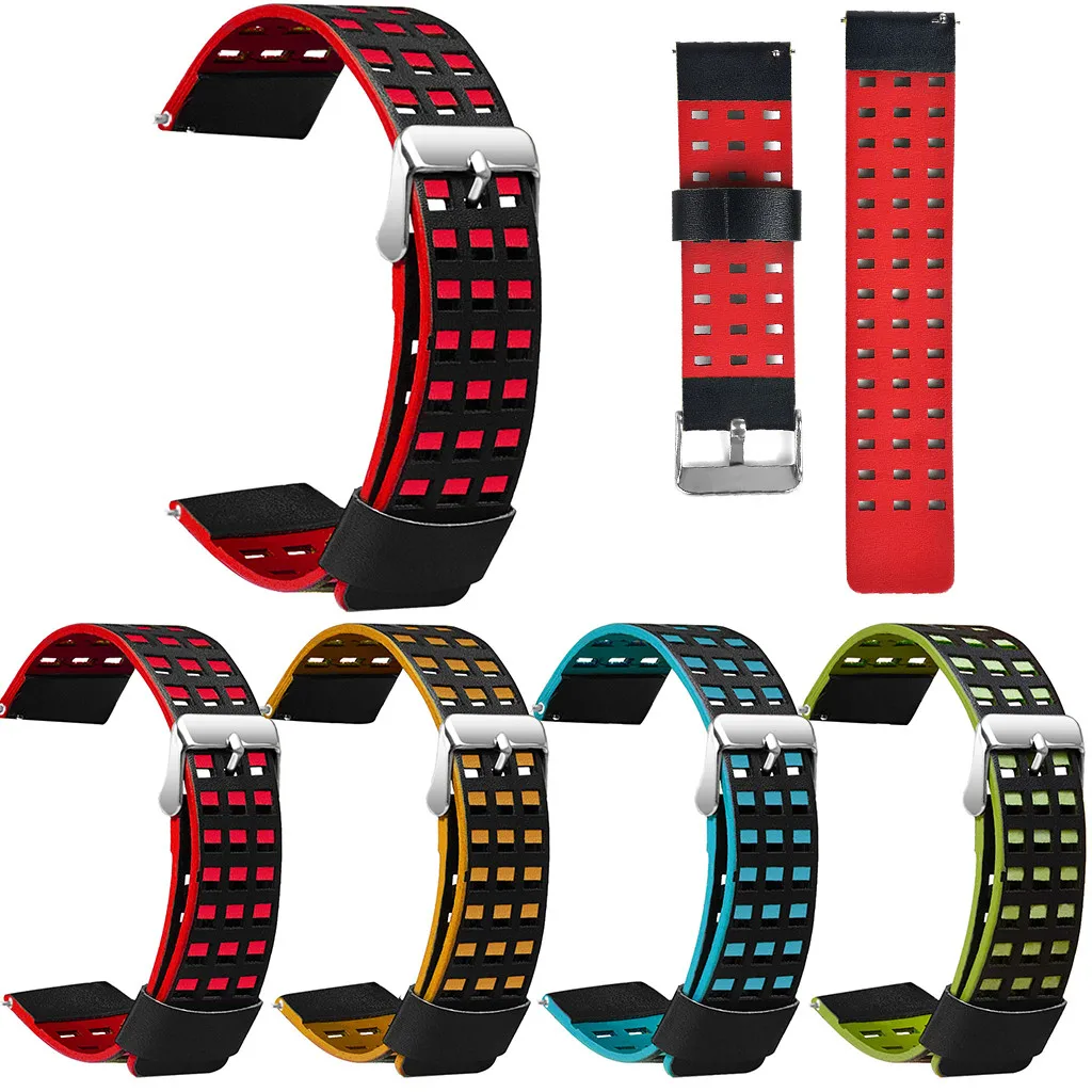 Ouhaobin ремешок для часов Huami AMAZFIT 2/2S часы Stratos сменный кожаный аксессуары |