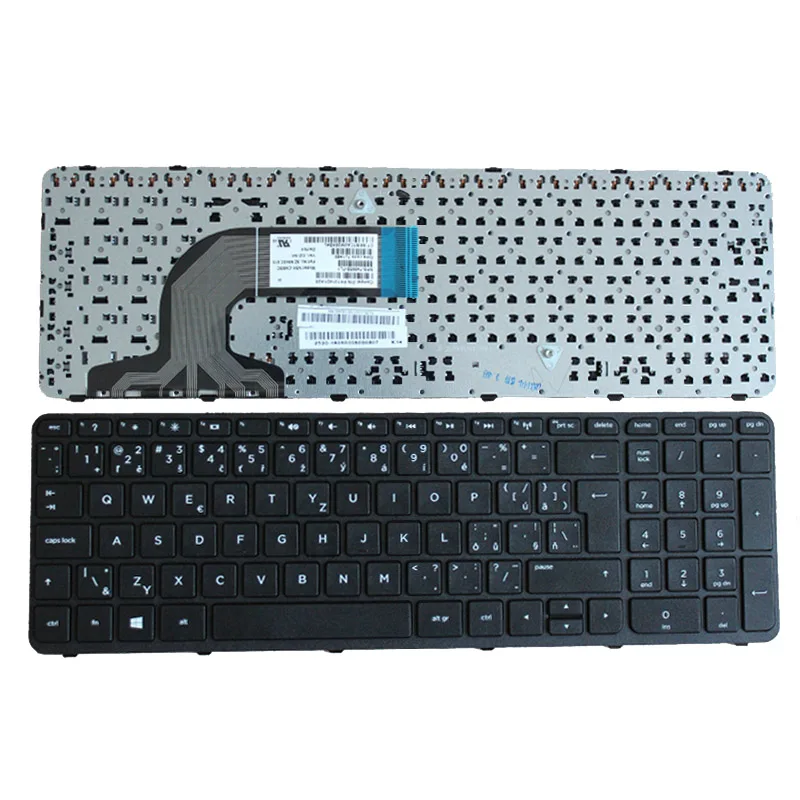 Черная клавиатура с рамкой для HP Pavilion 15E 15N 15T 15 N E E000 N000 N100 e087sr R65 CZ|keyboard for hp|keyboard hp