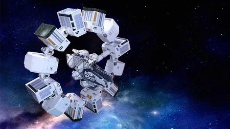 Фильм межзвездная выносливость космический корабль бумажная модель космический корабль ручной работы DIY