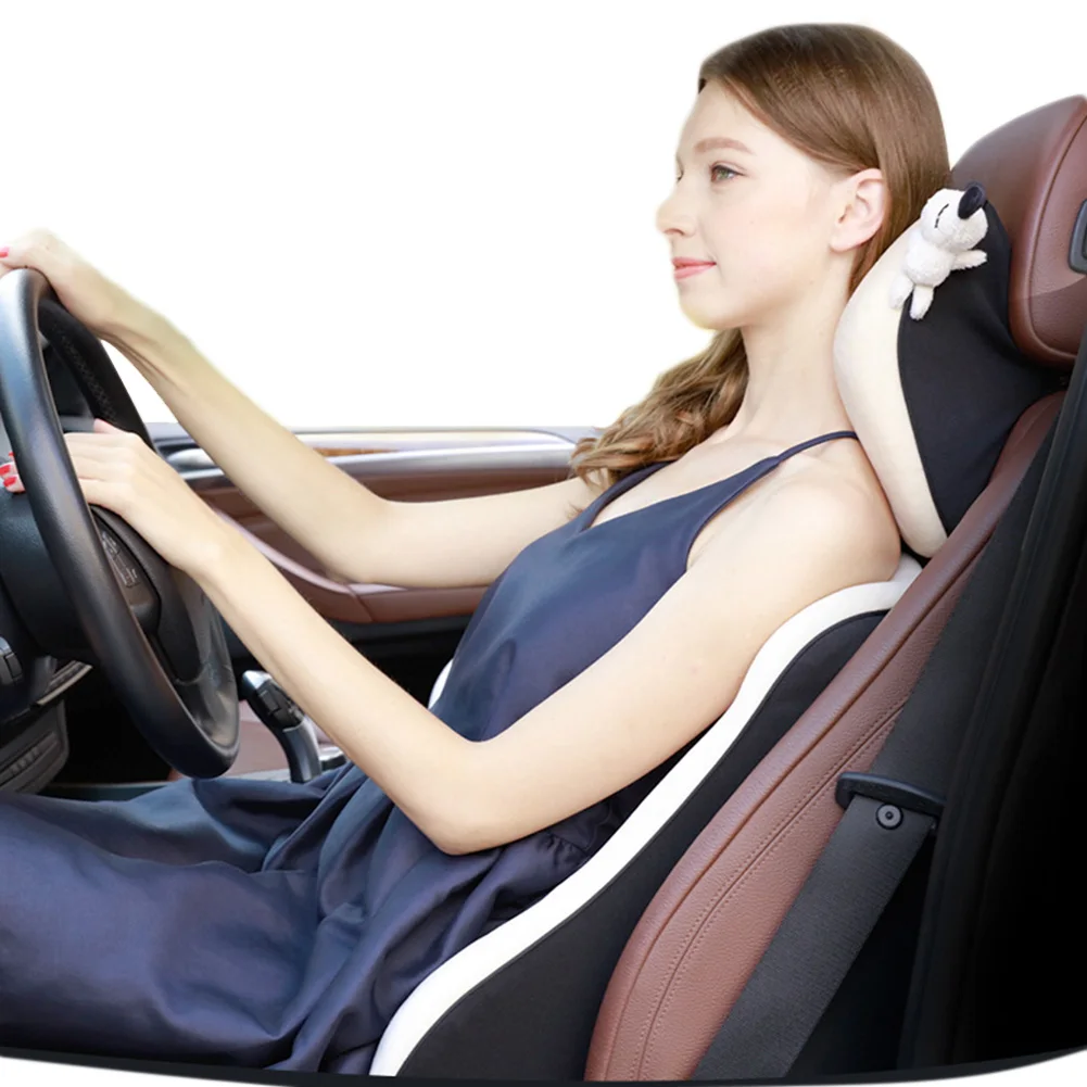 

Car Accessories Memory Foam Backrest Lumbar Support Car Seat Back Cushion office Waist Protection Posture Correction