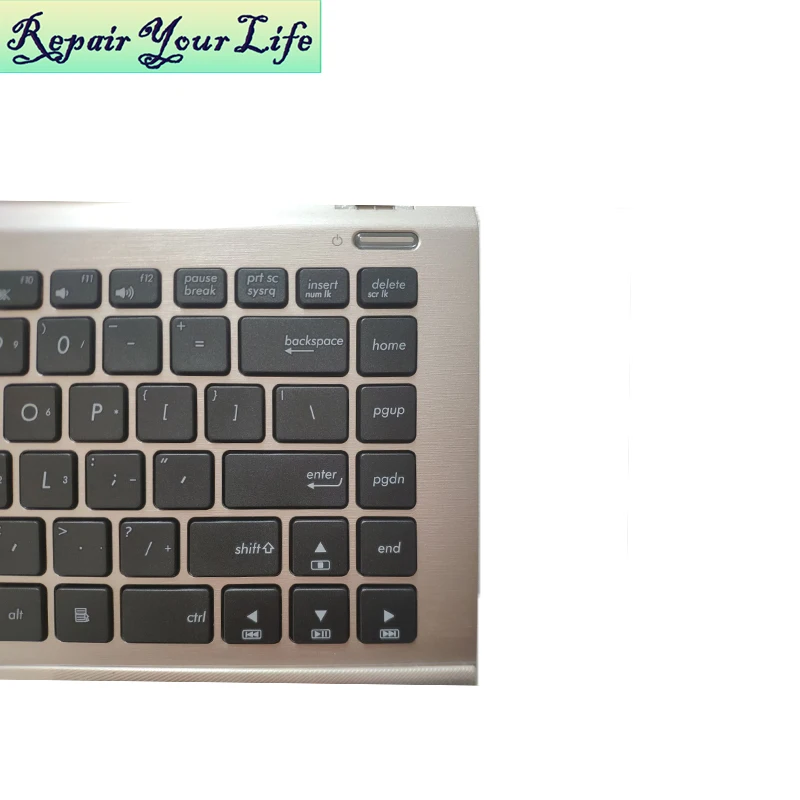 Клавиатура для ASUS U46E U46S U46SV US английский V111362DS1 0KN0-LD1US01 04GN5M1KUS00 13GN5M1AP030-1 13N0-LDA0111 black KB silver C