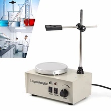150 Вт Многофункциональный Профессиональный магнетизм Отопление мешалка лаборатория небольшой термостатический смеситель