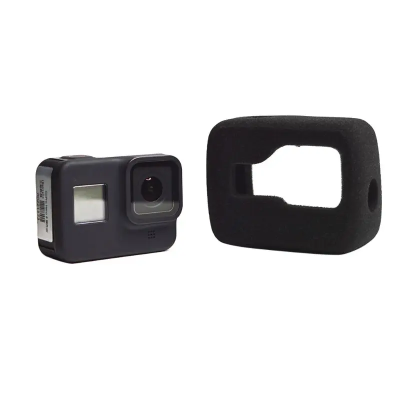 

Windshield Sponge Foam Case Cover Windproof Housing for Go-Pro Hero 8 Camera Kit