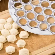 Aluminum Alloy 37 Holes Ravioli Pelmeni Dumpling Maker Mould Kitchen DIY Tool