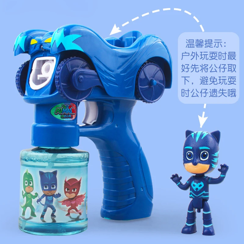 PJ Маски Машина для изготовления пузырей Juguete Catboy Owlette Gekko фигурки Рождество Хэллоуин Pj маска подарок на день рождения игрушки для детей
