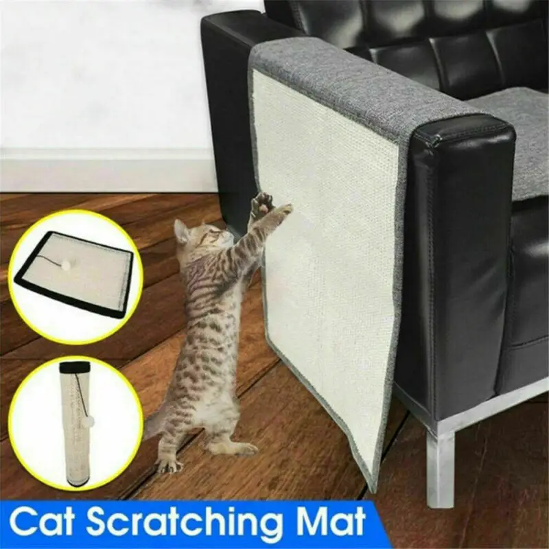 Pet Когтеточка для кошек гвардии коврик игрушка из сизаля кошки защитное покрытие