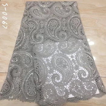 

African Dry Lace Fabric White Nigerian Cotton Swiss Voile Lace Fabric 2020 High Quality Swiss Voile lace In Switzerland