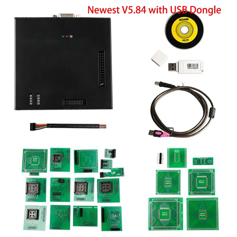 Флэш программатор с USB адаптером V5.84|xprog m|chip tunningecu chip tunning |