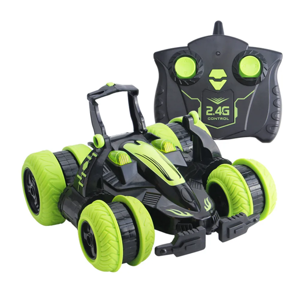 2,4 ГГц пульт дистанционного управления 4WD RC автомобиль гусеничный пульт дистанционного управления игрушки Радиоуправляемый автомобиль трюк боковой привод Дрифт автомобиль