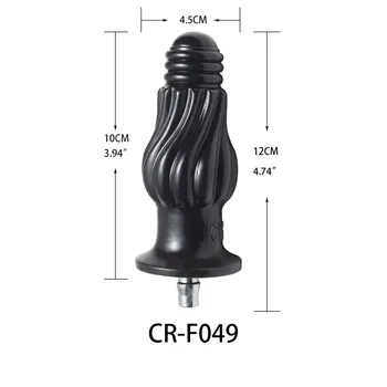 Fredorch Sex Machine Attachments big black dildosOrgasm G-spot stimulation, silicone dildo for vac-u-lock love Machines 3