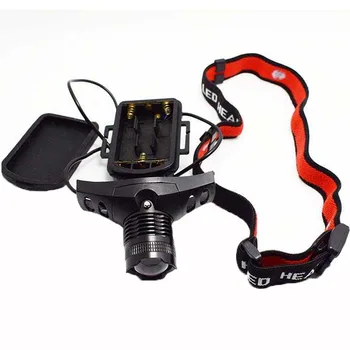 

1000LM Q5 Headlight Zoom 2 Modes Led Headlamp Waterproof Head Torch Lamp Rechargeable Head Light for Camping Fishing Running