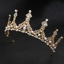 Корона для невесты, свадебный головной убор, украшение на день рождения, корона, заколка для волос, аксессуары, импортные товары от производителя Whol