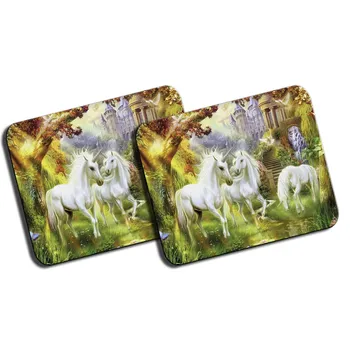 

PACK 2 MEDIUM UNICORNS WORLD FANTASIA mousepad raton