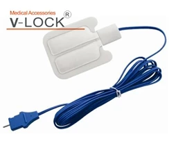 

disposable bipolar ESU plate infant size 55*66mm with 3m cable 5pcs packing