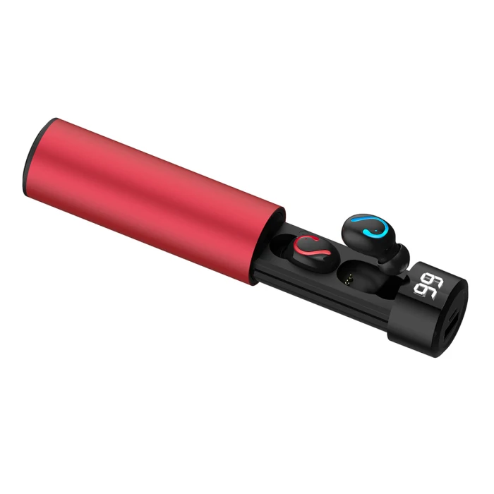 Мини Bluetooth наушники беспроводные голосовые звонки музыка стерео наушники с power Bank JHP-лучший