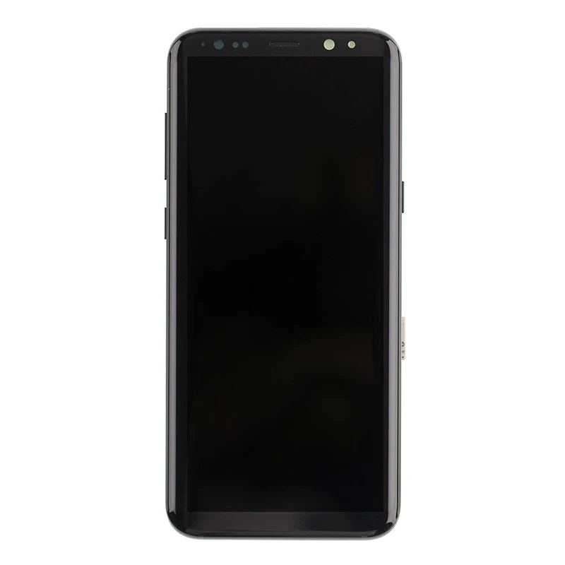 Для SAMSUNG Galaxy S8 экран дисплея Galaxy S8 экран Замена ЖК сенсорный дигитайзер сборка G950F с рамкой